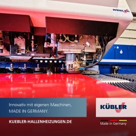 Unsere Hallenheizungen: Made in Germany, mit Stolz und Präzision!