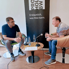 Podcast zum "Wie?" der Massivholzverwendung