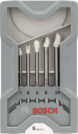CYL-9 CERAMIC FLIESENBOHRER-SET, 5-TEILIG