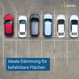 Die ideale Dämmung für befahrbare Flächen