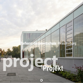 Lamellenfenster in Gesamtschule🏫