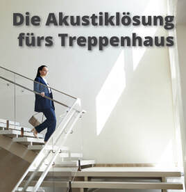 Akustisch wirksame Wand- und Deckenverkleidung