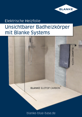 Strahlungswärme + Handtuchhalter = Unsichtbarer Badheizkörper