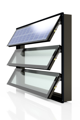 VoltAir - das energieautarke Lamellenfenster
