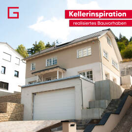 Kellerinspiration: Hanggrundstück mit Keller