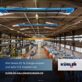 Praxisprojekt: Wie Dexion 62 % Energie einspart und dafür 0 € investiert hat