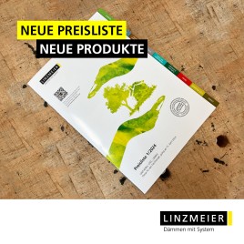 Neue Preisliste - Neue Produkte