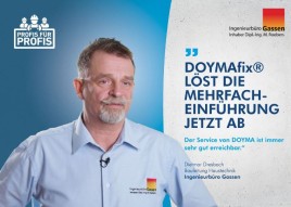 NEWS: Profis für Profis: Wie bewerten erfahrene Planer die innovative DOYMAfix®?