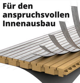 Fertig konfektioniertes Design-Paneel
