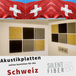 Akustikplatten für die Schweiz einfach online bestellen