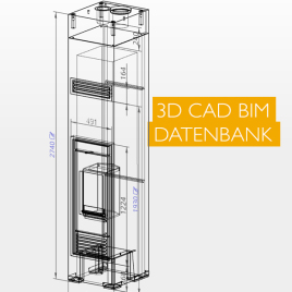 3D BIM/CAD Datenbank