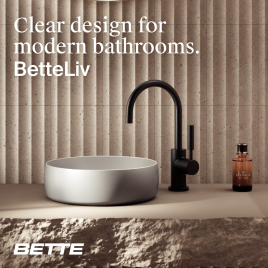 Klares Design für moderne Bäder