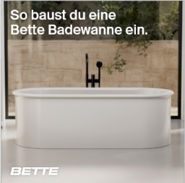 So baust du eine Bette Badewanne ein