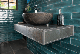 BLANKE CUBELINE -STONE GRAY