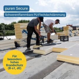 🔥🙅‍♂️ Schwerentflammbar und gleichzeitig hochwärmedämmend: puren Secure