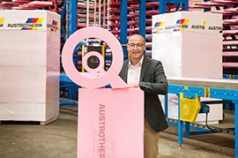 Q-Zeichen für Austrotherm XPS Dämmstoffplatten