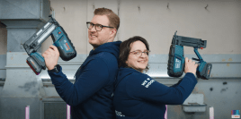 Entdeckt die neuen Bosch Akku-Holznagler bei den Bosch Pro News!