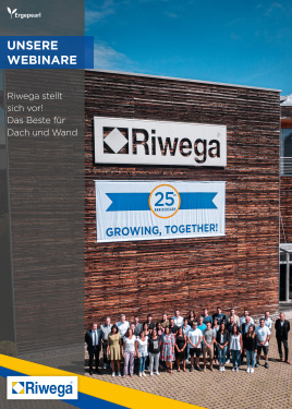 Riwega stell sich vor: Das Beste für Dach und Wand.