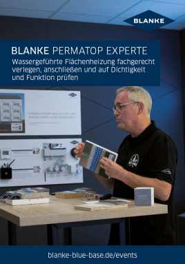 Expertenkurs zur fachgerechten Verlegung von wassergeführten Flächenheiz- und Kühlsystemen