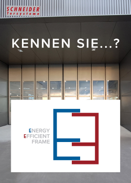 Wissen Sie was ein EEF - Energy Efficient Frame ist?