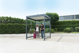 Raucherüberdachung FUMO