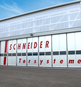 Hangartore von SCHNEIDER - Unsere Tore öffnen Ihnen den Weg zum Himmel!