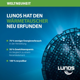 LUNOS hat den Wärmetauscher neu erfunden