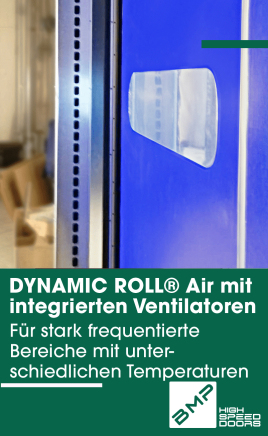 DYNAMIC ROLL® Air - für stark frequentierte Bereiche mit unterschiedlichen Temperaturen oder Feuchtigkeitsniveaus