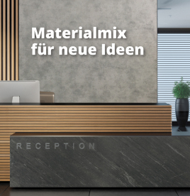 Spannende Designideen mit RibPanel, StoneVeneer und LightBeton