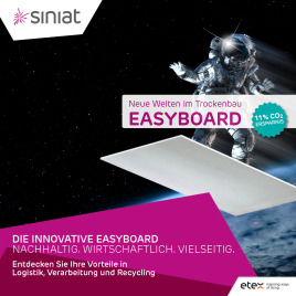 Neue Welten im Trockenbau mit EASYBOARD