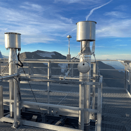 Was macht unser ICS auf einer Wetterstation in 3.000 m Höhe? ⛰️