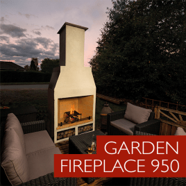 Mit dem GARDEN FIREPLACE den Sommer genießen!