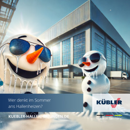 Wer denkt im Sommer ans Hallenheizen?