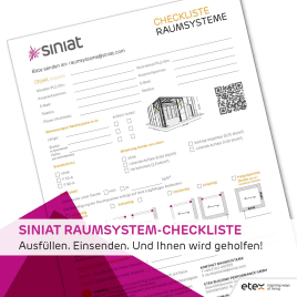 Welches ist das richtige Raumsystem für Ihre Anforderung?