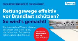 Effiziente Lösungen für komplexe brandschutzliche Anforderungen