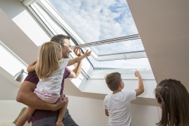 Fliegengitter für Dachfenster