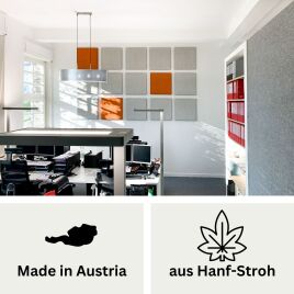 Made in Austria | die Hanf-Akustikplatte