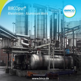 Aluminium Rheinfelden Group -  Reinigung des Niederschlagswassers von Kohlenstoff-Verbindungen / PAK