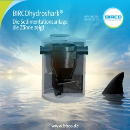 BIRCOhydroshark | Die Sedimentationsanlage, die Zähne zeigt - BIRCOhydroshark | L'installation de sédimentation qui montre les dents