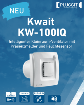 Kwait 100 IQ Dezentrales Abluftsystem