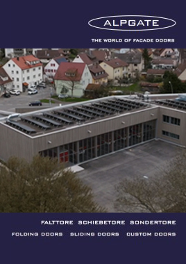 Feuerwehrtore - eine harmonische Verbindung von Architektur, Design, Funktionalität und Technik.