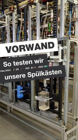 Belastungstest WC-Spülkästen