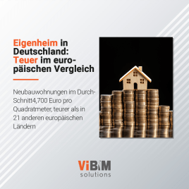 Eigenheim in Deutschland: Teuer im europäischen Vergleich