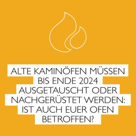 Über drei Millionen Kaminöfen müssen bis Ende 2024 ausgetauscht oder nachgerüstet werden 🙆‍♂️