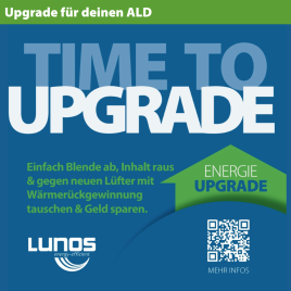 Upgrade deinen ALD-Lüfter ganz einfach auf ein modernes System mit Wärmerückgewinnung!