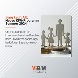 Jung kauft Alt: Neues KfW-Programm Sommer 2024