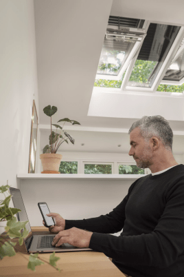Automatische VELUX Produkte für ein komfortables Zuhause