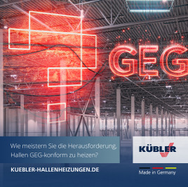 Eine Frage: Wie meistern SIE die Herausforderung, Hallen GEG-konform zu heizen?