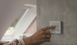 VELUX Touch - Steuerung mit nur einem Fingertipp