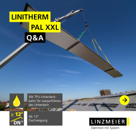 LINITHERM PAL XXL – bis zu 12 m lange Dämmplatten